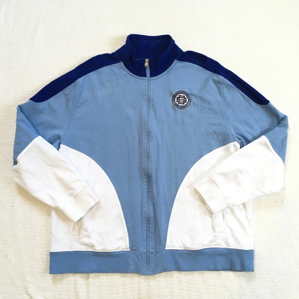 Dogg Supply By Snoop Dogg Track Jacket Full Zip Mens 2XL Streetwear 90s
